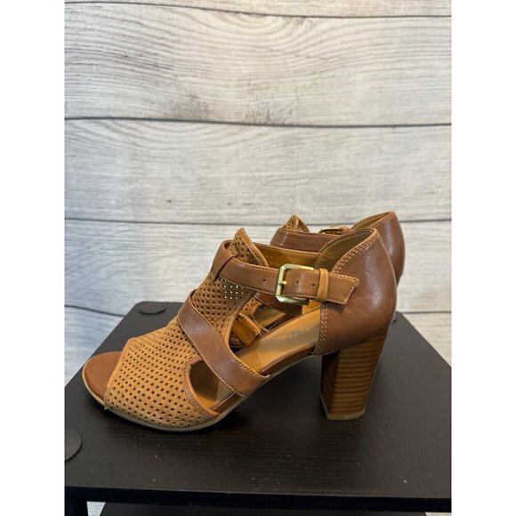 Naturalizer Tan Draft Sandal Size 7 - Picture 5 of 6